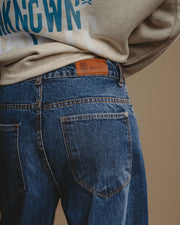 Unisex Baggy jeans dark blue