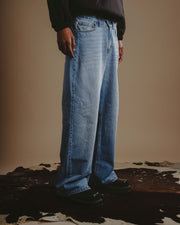 Unisex Bootcut jeans light blue