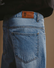 Unisex Bootcut jeans light blue